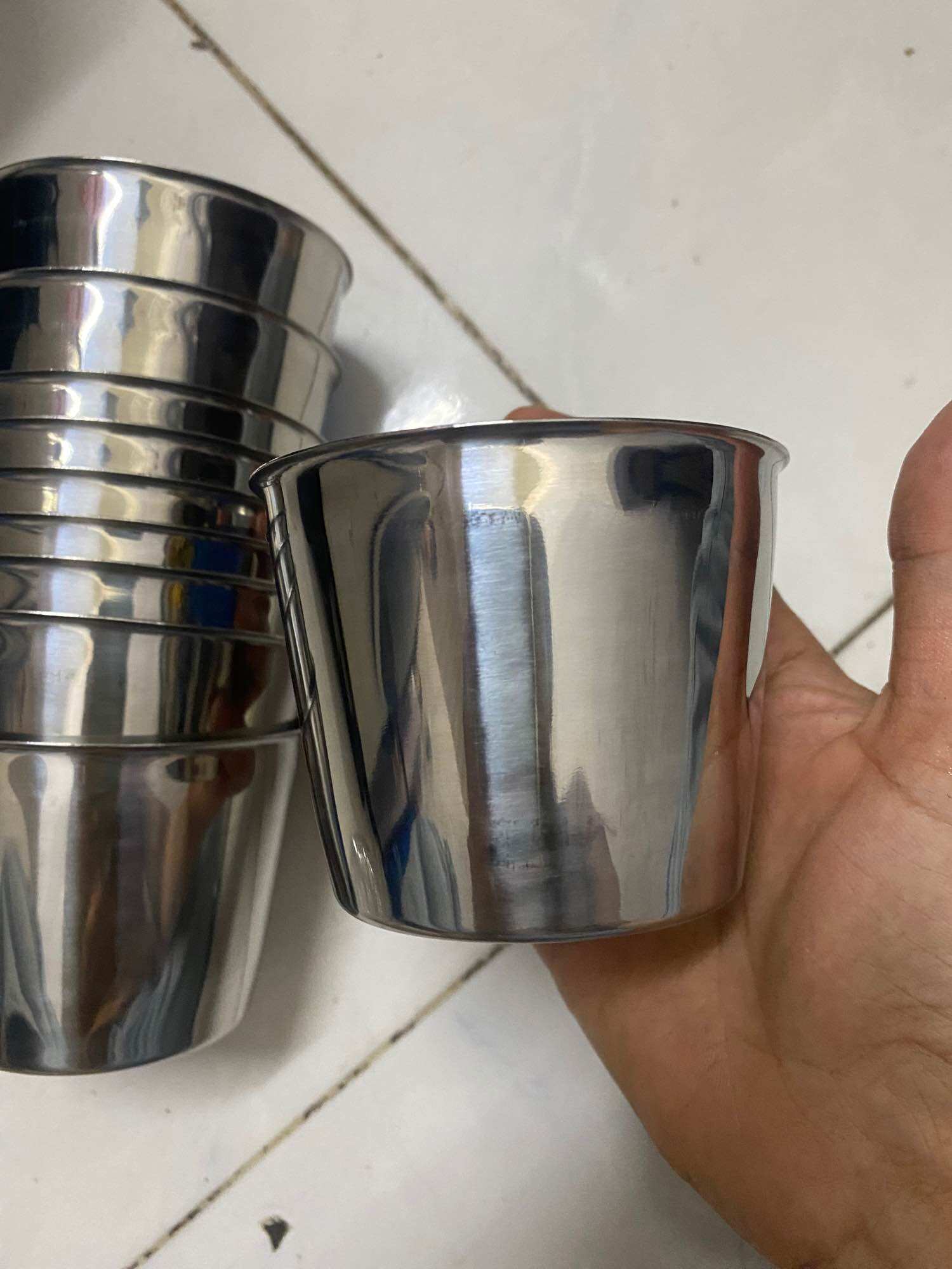 combo 10 ly làm đá inox cao cấp