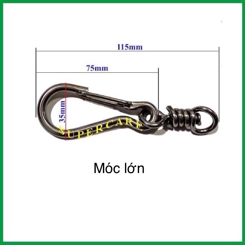 Móc khoá Inox đa dụng lớn nhỏ