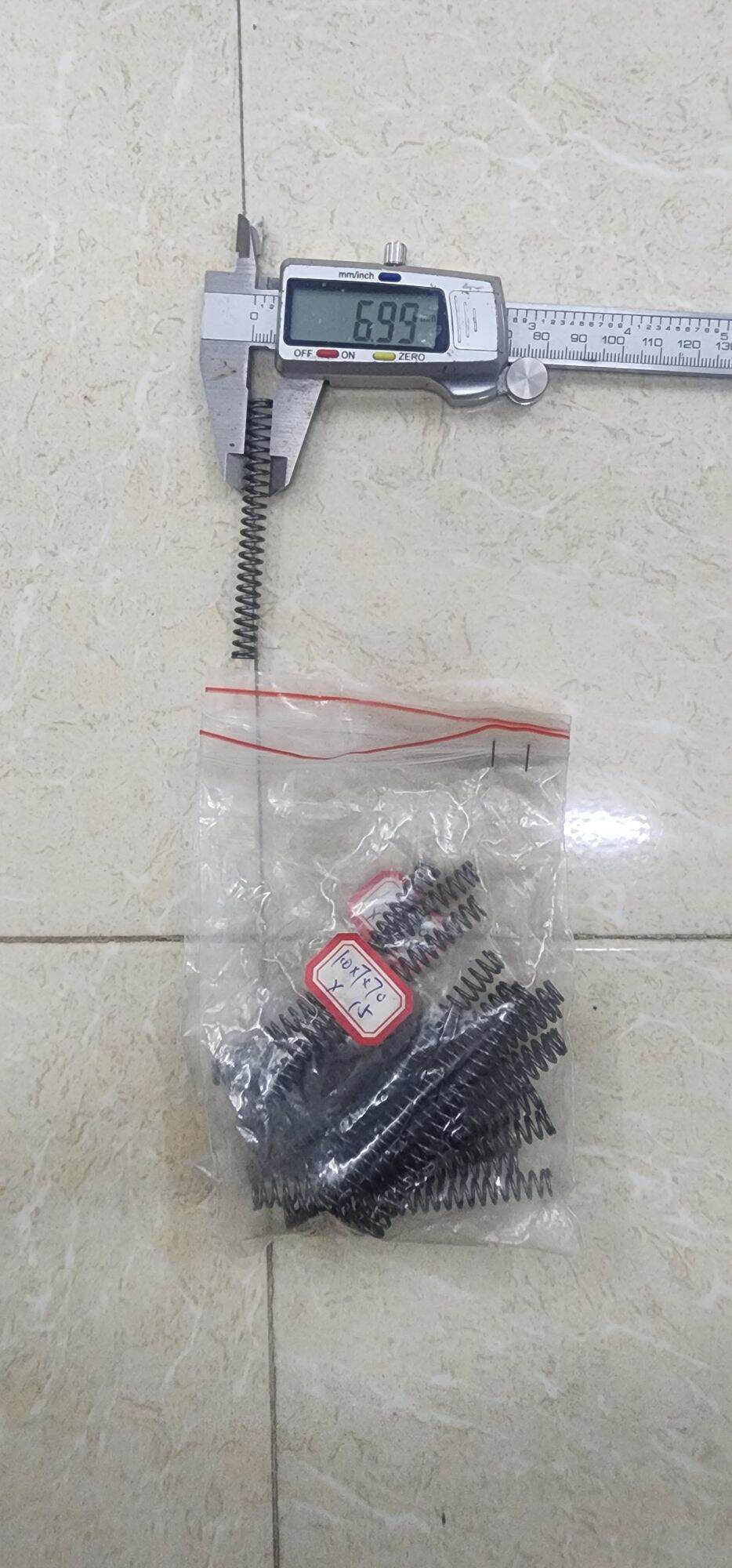 Lò so phi 7 sợi 1.0 dài 6cm và 7cm