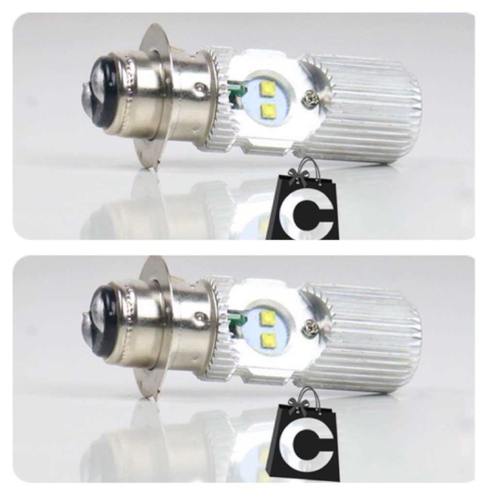 Đèn led cho xe wave 2 bóng siêu sáng - bộ 2 bóng cao cấp