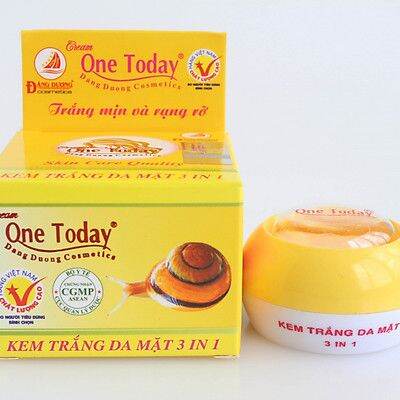 Kem trắng da mặt 3 in 1 5g one today