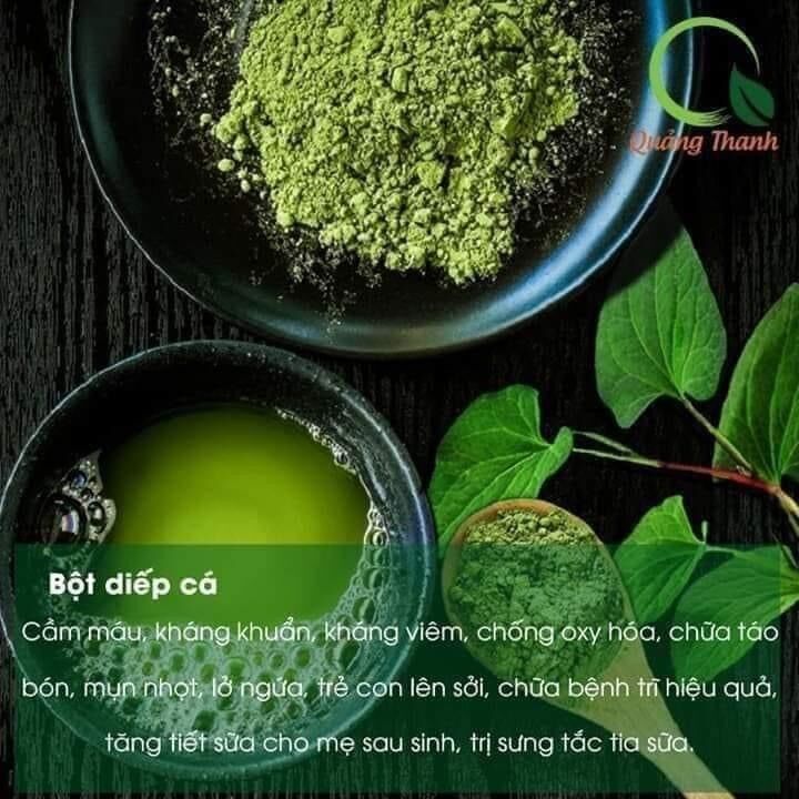 Bột diếp cá sấy lạnh gói 100g