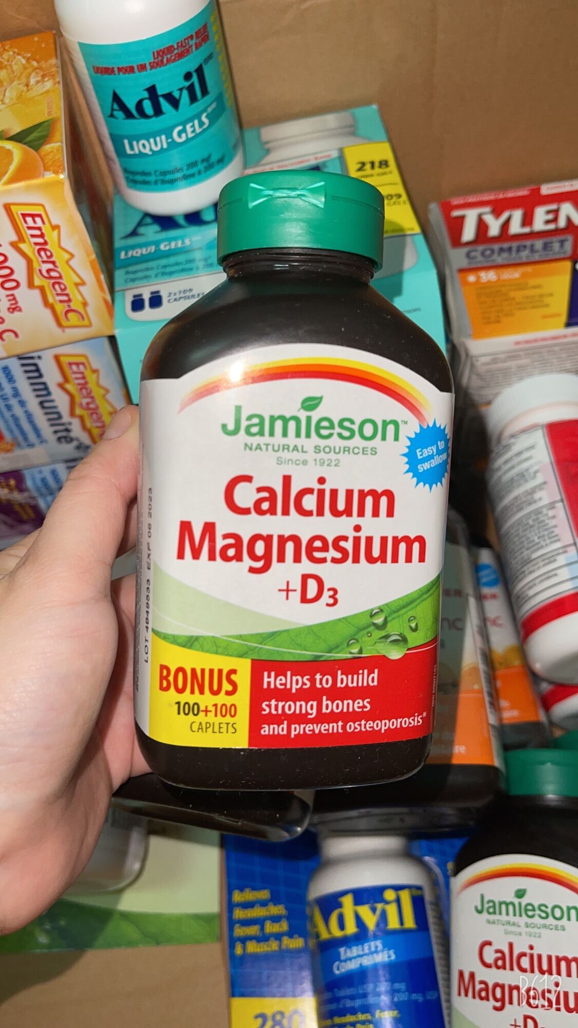 Viên Uống Bổ Sung Canxi Jamieson Calcium Magnesium With Vitaminn D3