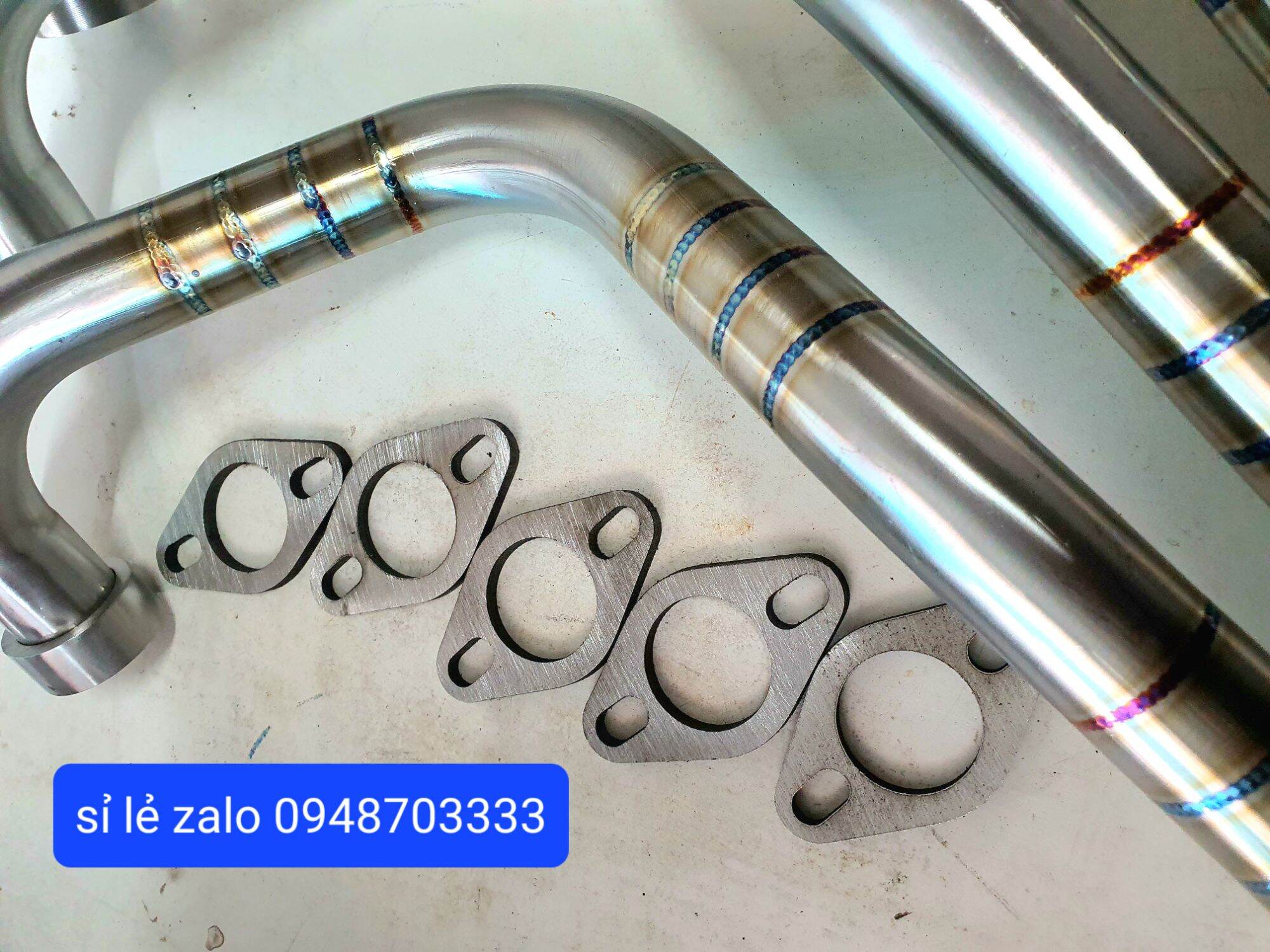 Cổ Exciter150 inox 304 - GjaFast