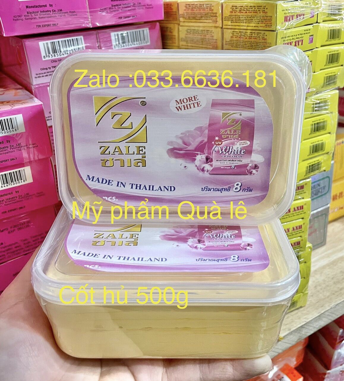 Kem cốt zale thái hồng hủ lớn 500g