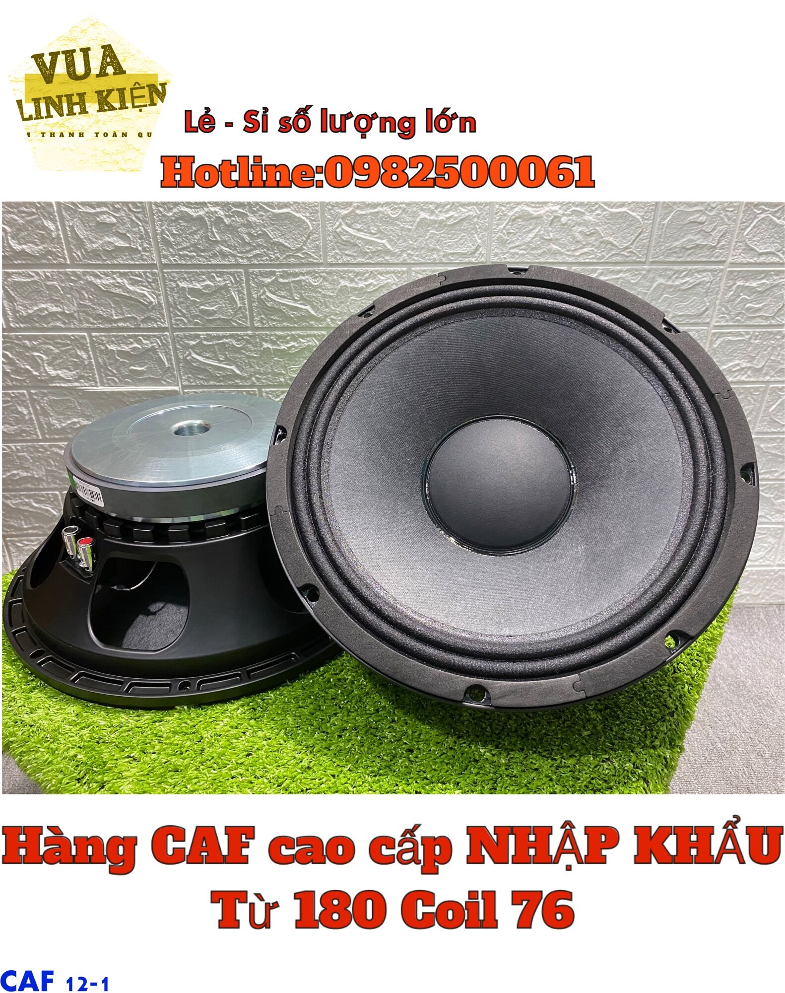 LOA BASS RỜI 30 CAF 12-1 HÀNG NHẬP KHẨU CAO CẤP