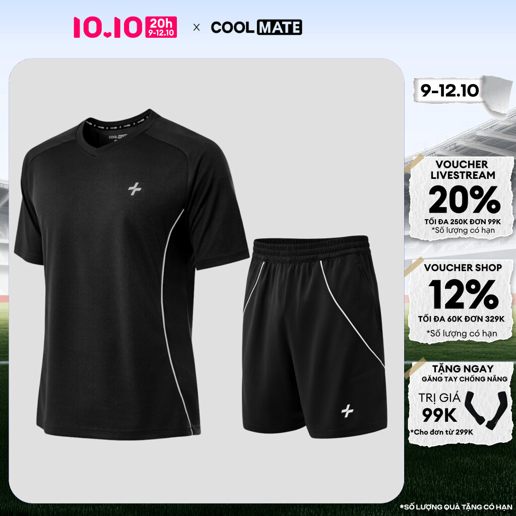 [CHỈ 20H 9-12.10 TẶNG QUÀ ĐƠN TỪ 299K]Set bộ đồ quần áo thể thao nam pickleball tennis FlexLine Active Thoáng khí, thoải mái, thấm hút tốt Coolmate