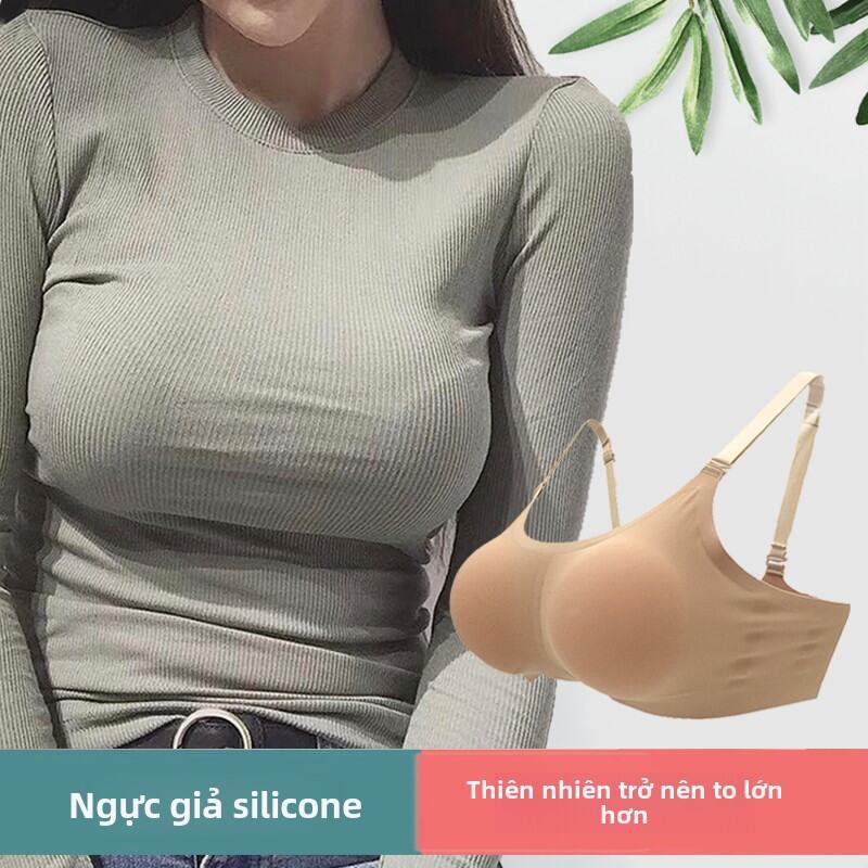 Áo Ngực Silicon Giả Lớn Cho Nữ Áo Ngực Giả Eva Phụ Kiện Nội Y Gợi Cảm Cosplay Tăng Kích Thước Ngực Á