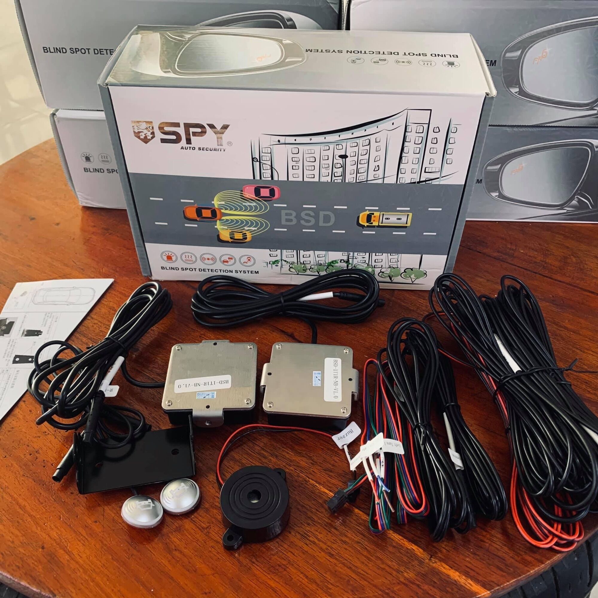 Hệ thống cảnh báo điểm mù rada an toàn cho xe ô tô | Đại Việt Auto