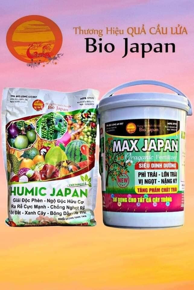 Combo Humic Japan + thung Max Japan 4,5kg