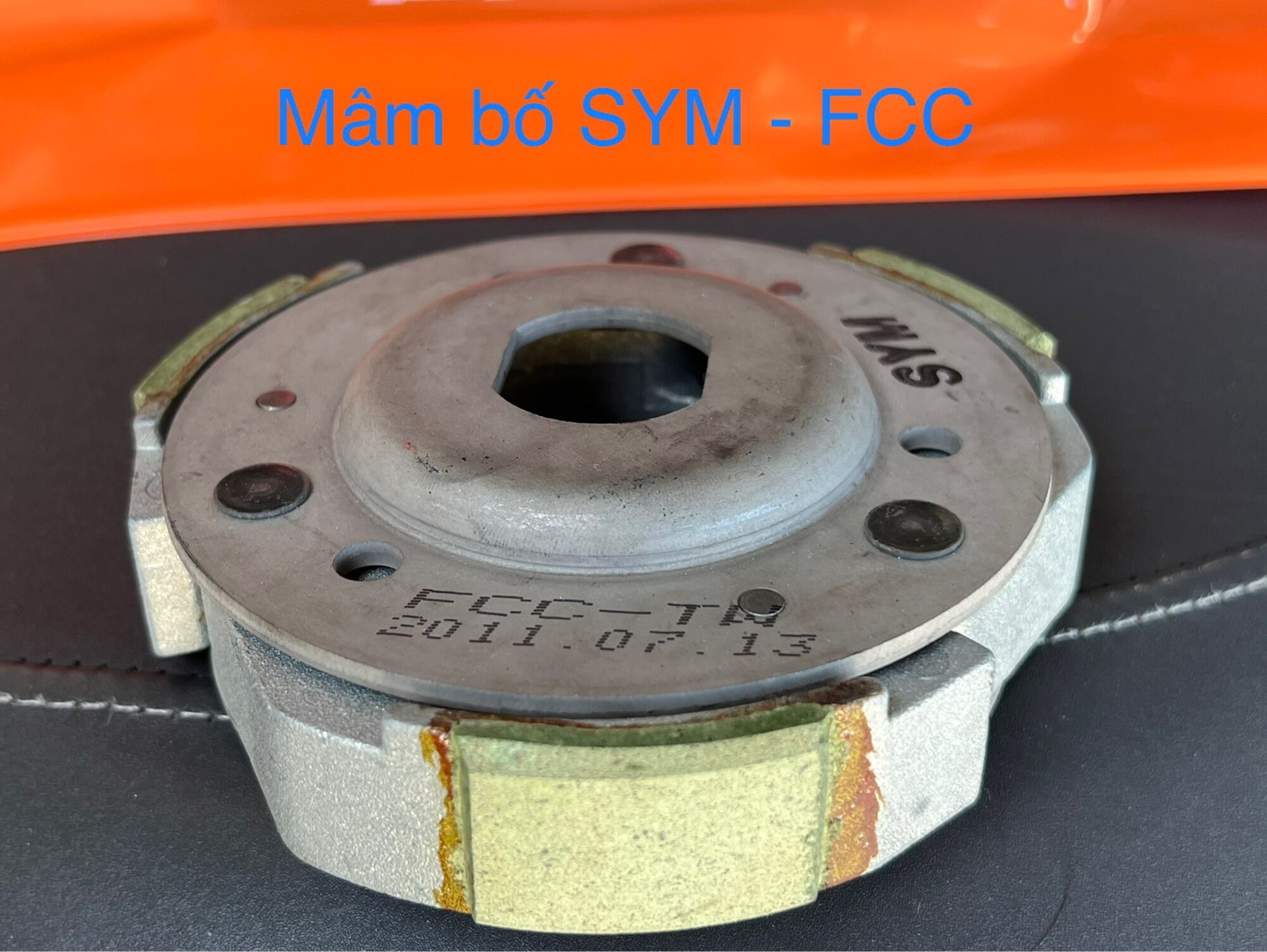Bộ mâm càng bố SYM xe Shrak loại bố Xanh hàng Nhập