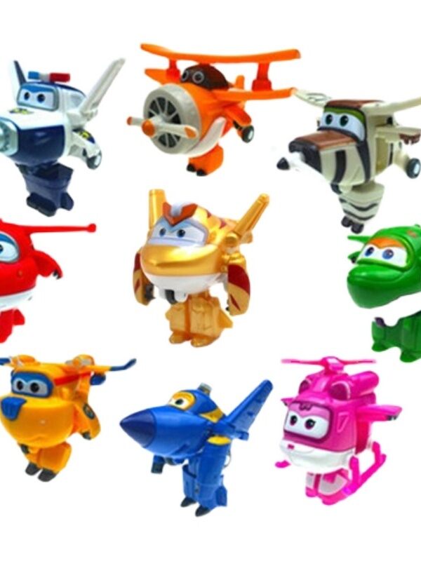 Bộ Robot Nhỏ Biến Hình Super Wings