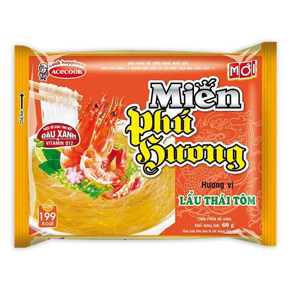 Thùng 24 gói miến Phú Hương