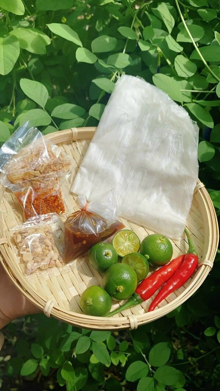 Bánh tráng me 4 vị