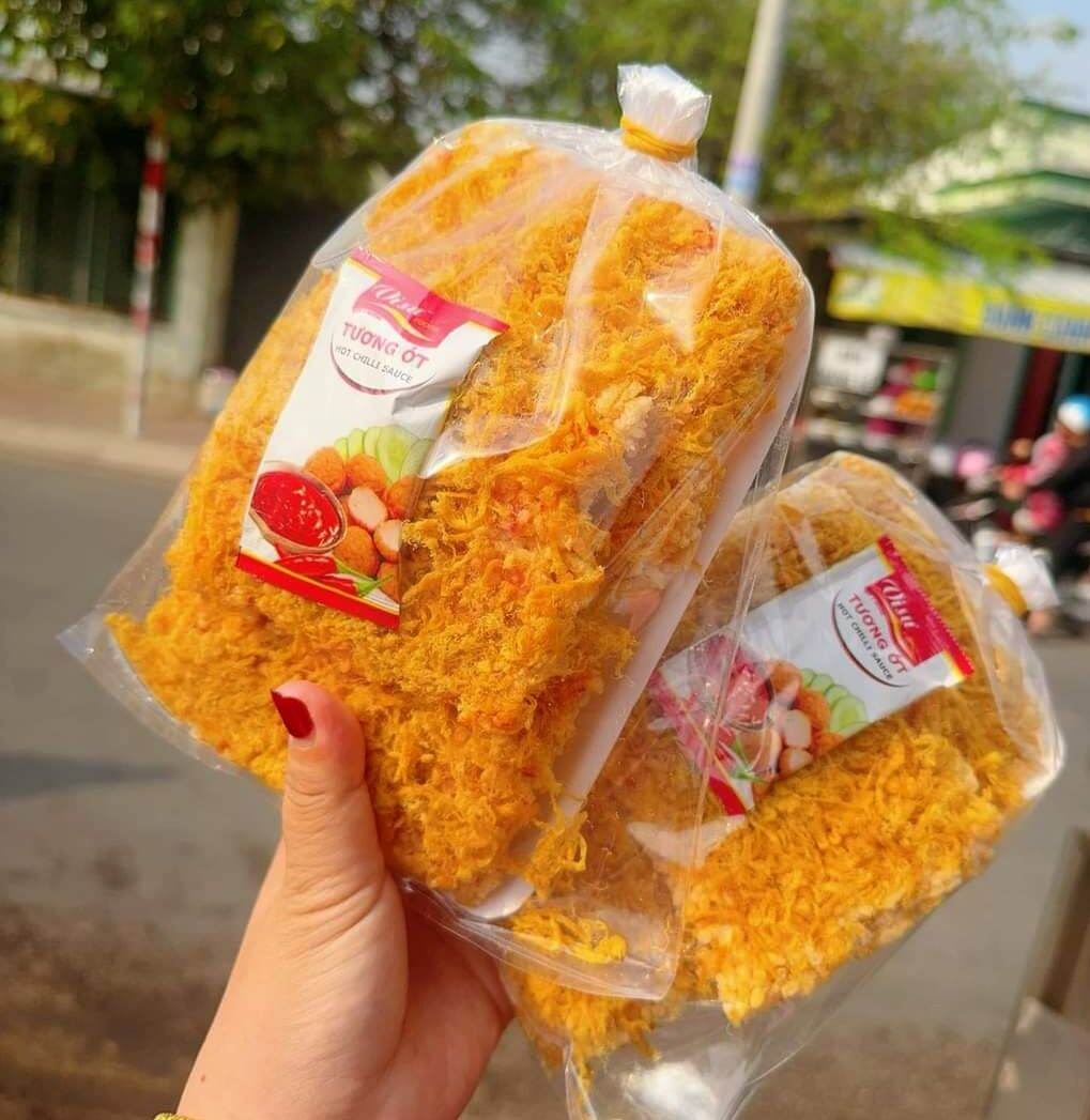 ComBo 2 Túi Cơm Cháy Chà Bông - Cơm sấy Mỗi Túi ( 200 Gram ) Minh Châu
