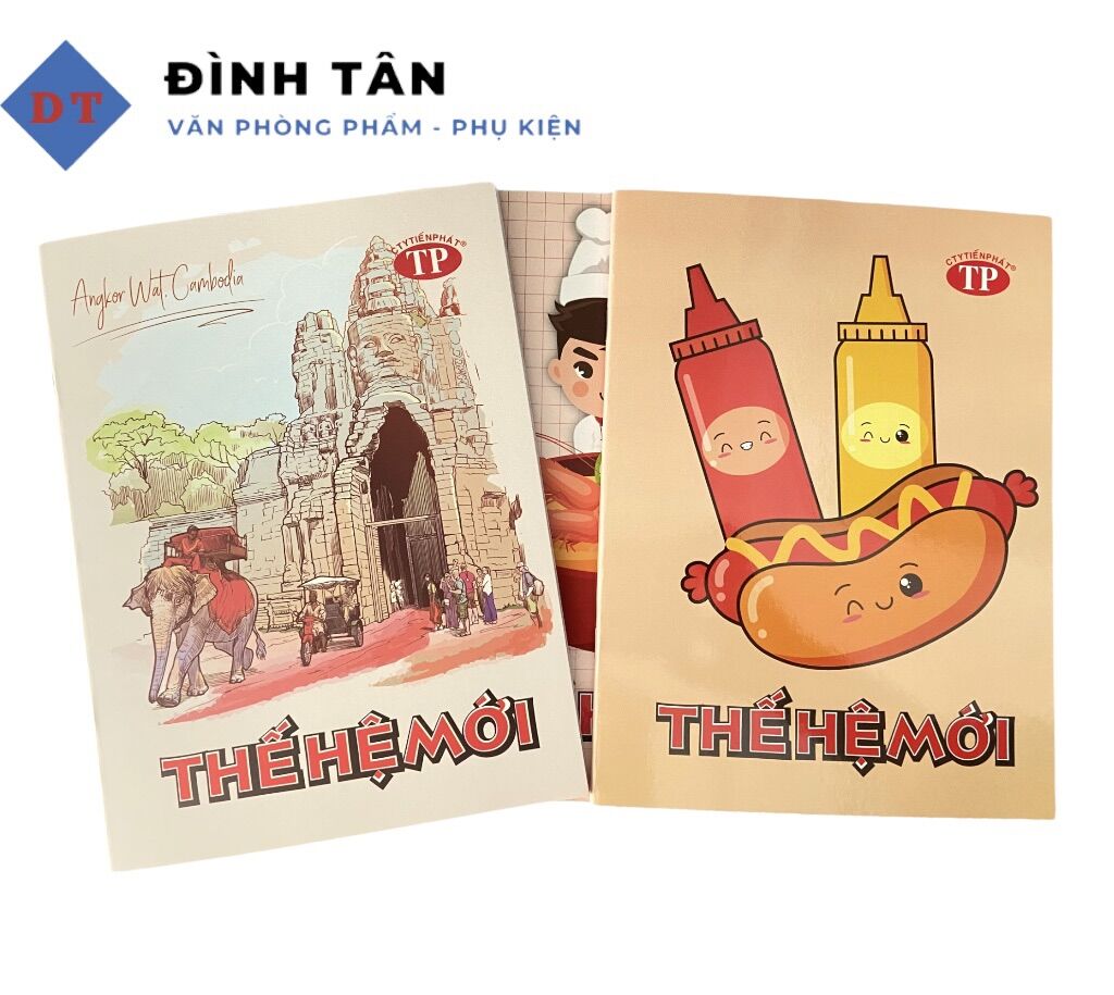Tập học sinh 96 trang - tập học sinh tiến phát