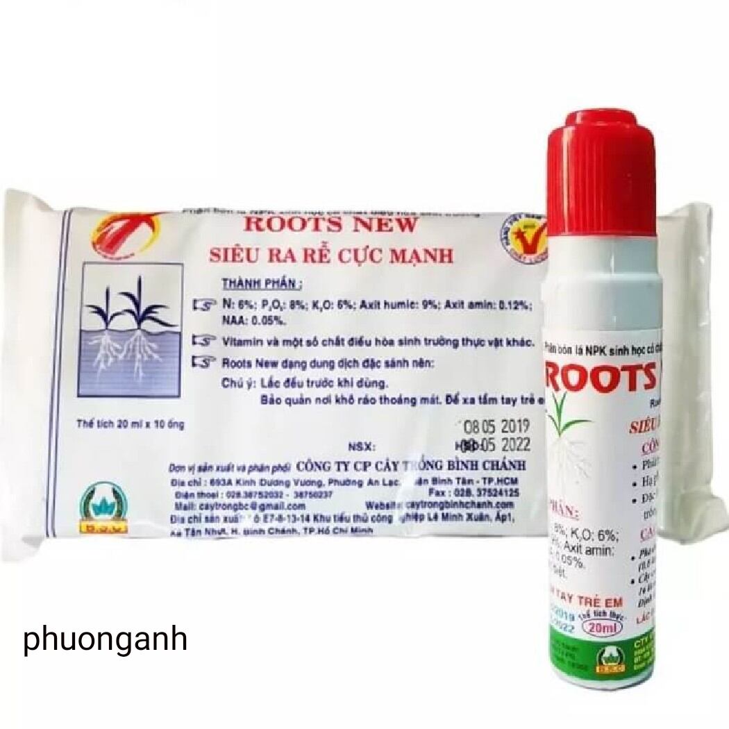 Kích ra rễ cực mạnh roots new, lọ dạng nước 20.