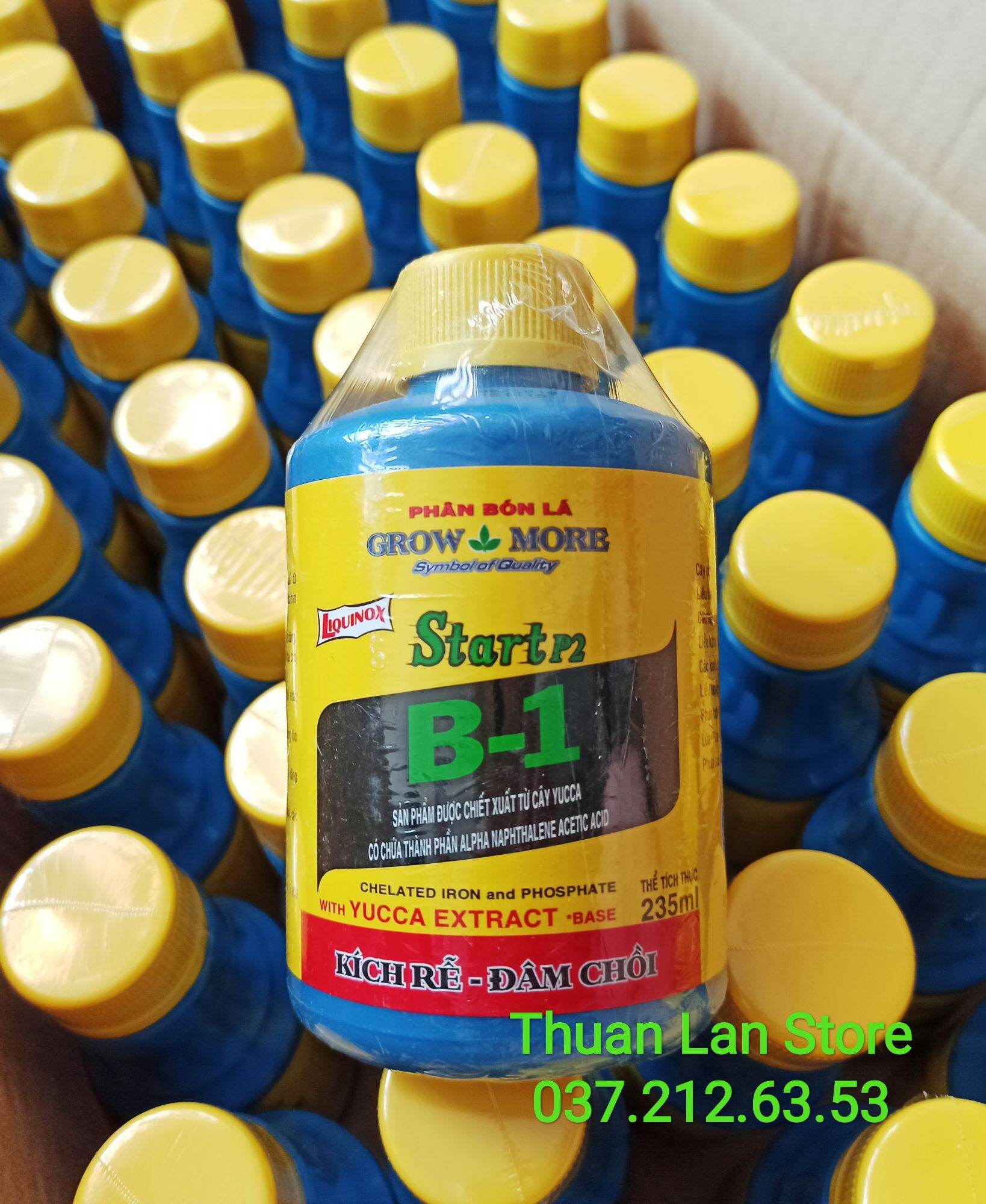 Phân bón lá vitamin b1 grow more chai 235ml