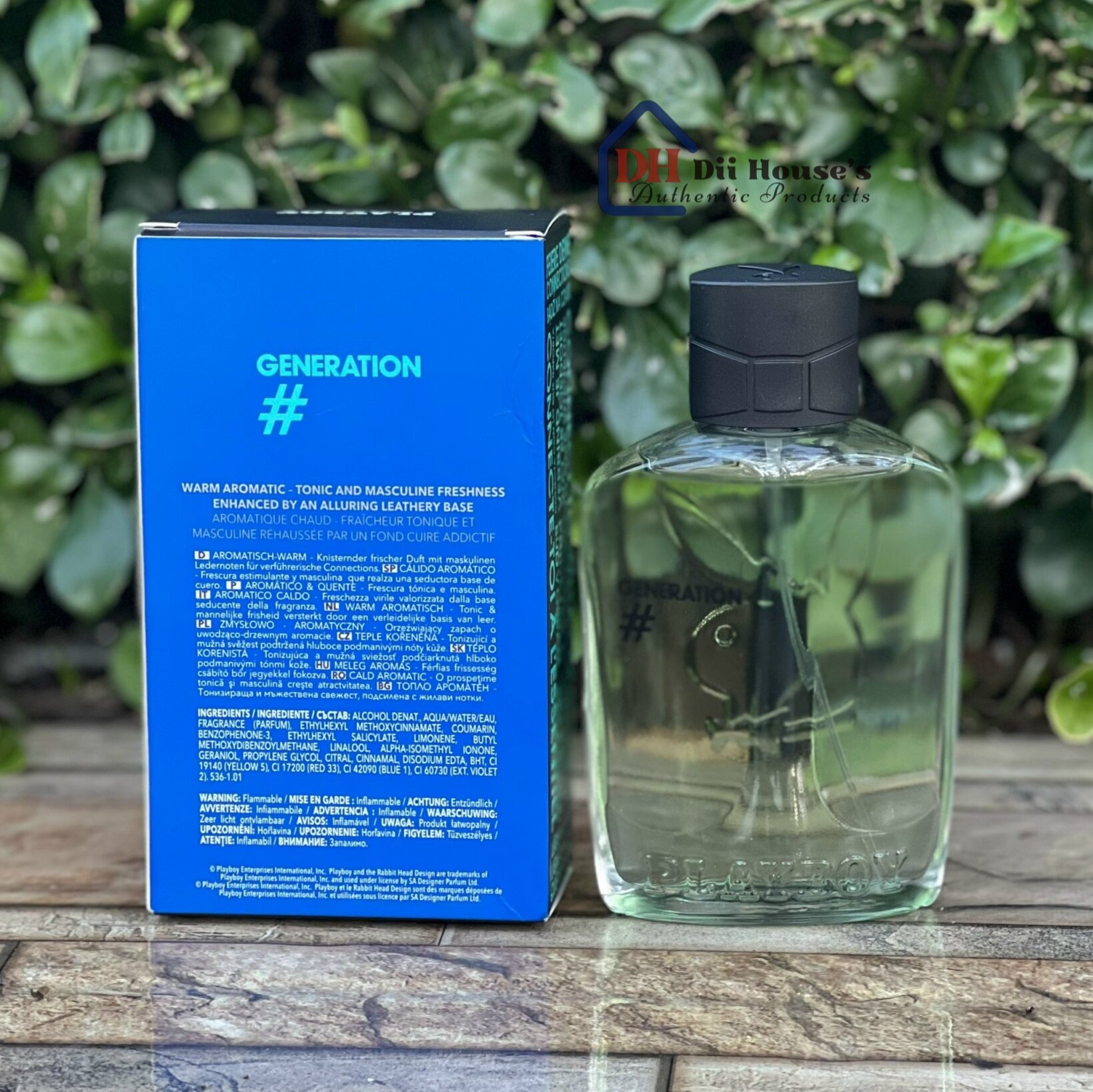 Nước Hoa Nam Playboy Generation Eau De Toilette EDT 100ml.