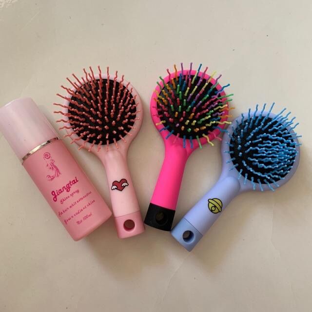 Combo lược và xịt dưỡng tóc giả ❇️
