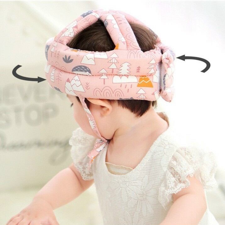 Nón bảo vệ đầu cho bé tập đi tập bò