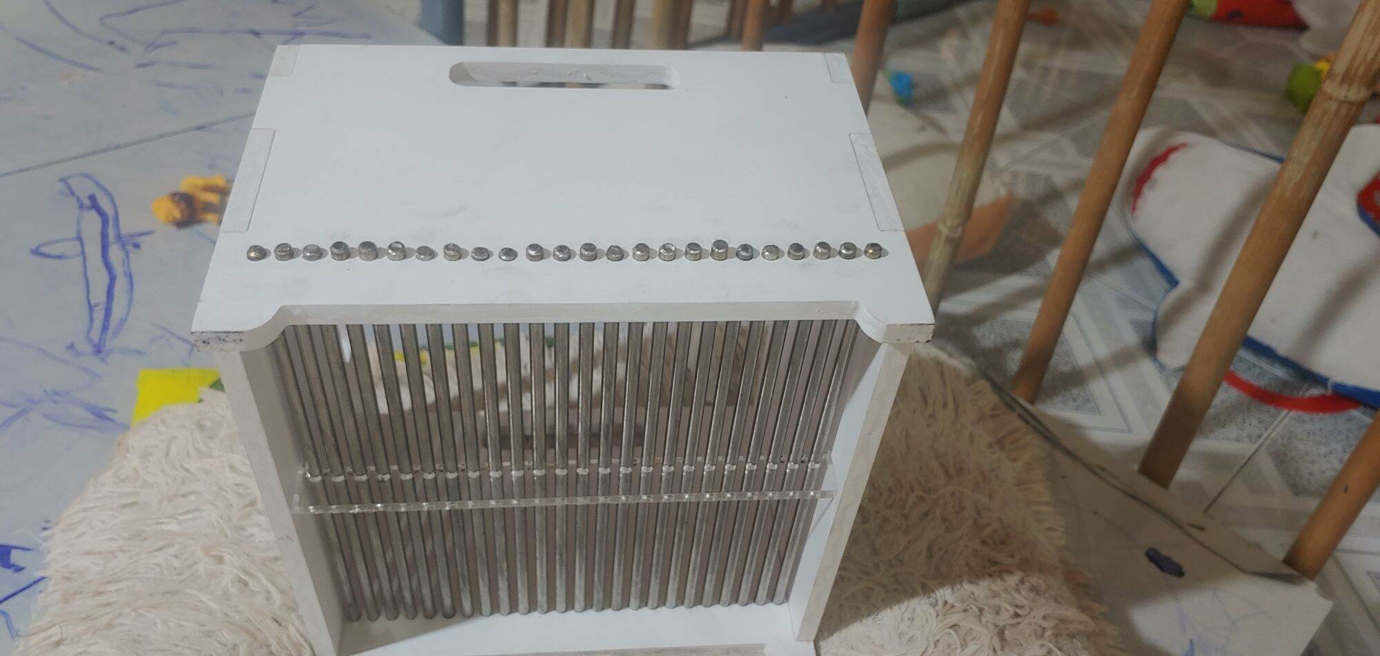 dụng cụ phân cỡ lươn giống - khung lọc lươn giống