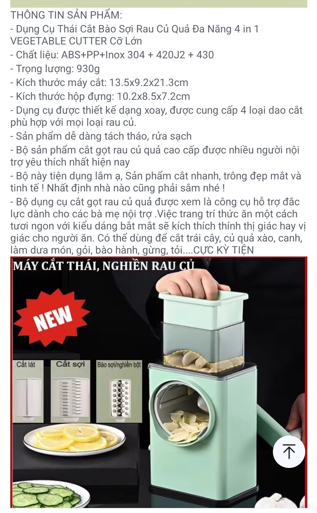 Máy thái , bào lát , bào sợi rau củ quả