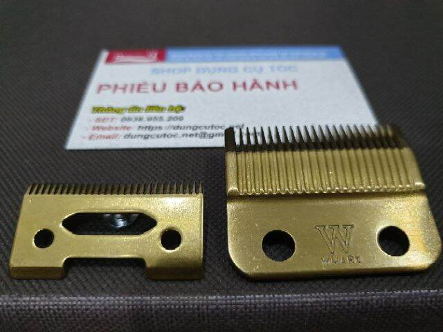 Lưỡi Thép Siêu Bén Cho Tông Đơ Wahl, Kemei, Bộ Lưỡi Thép Wmark Thay Thế Cho Tông Đơ Fade Các Loại.(Ảnh thật). 