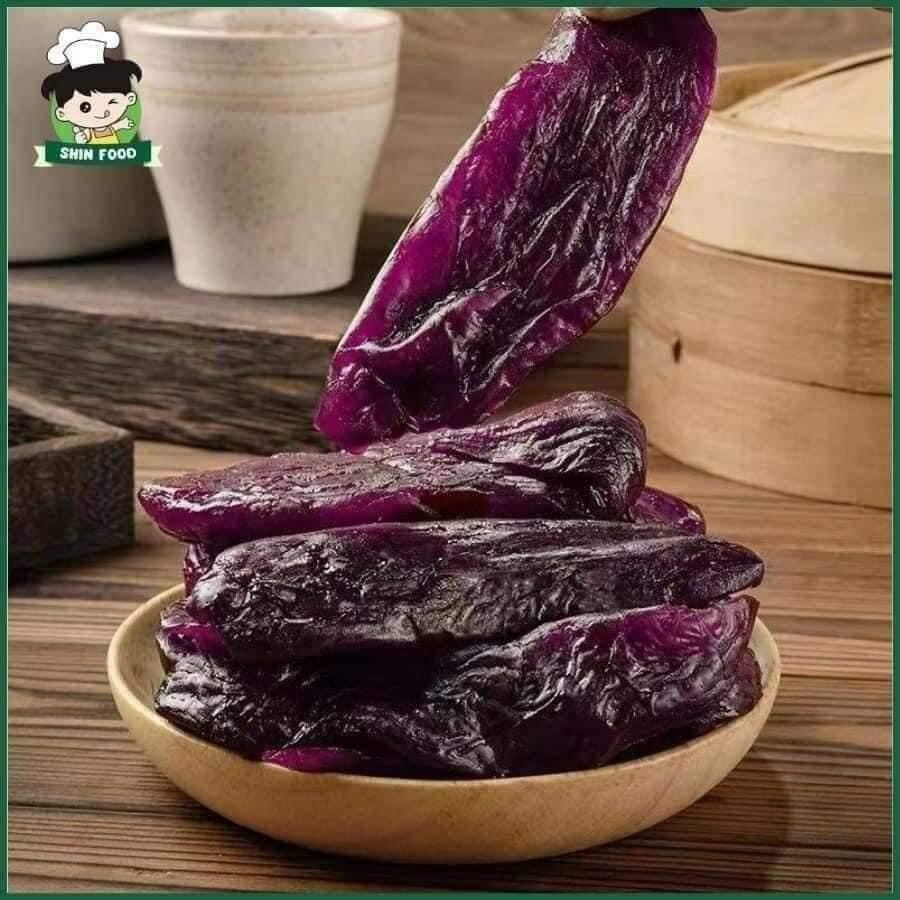 Khoai Mật/ Lang Tím Sấy Dẻo hộp 1kg