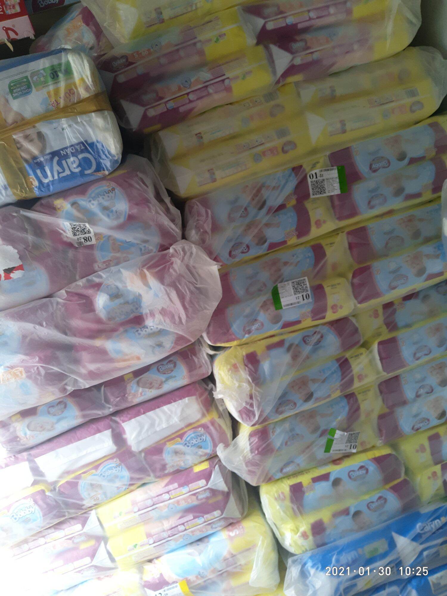 Tã dán bobby sơ sinh XS 38miếng