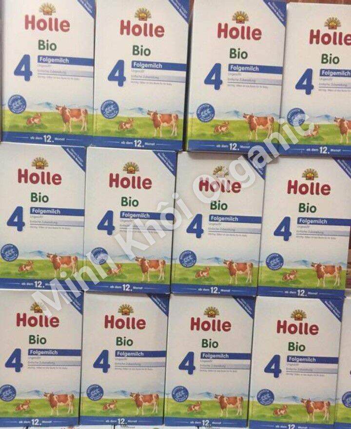 Sữa Holle 4/ Sữa bò công thức hữu cơ 600gr [Đức ☆ Date 2023]