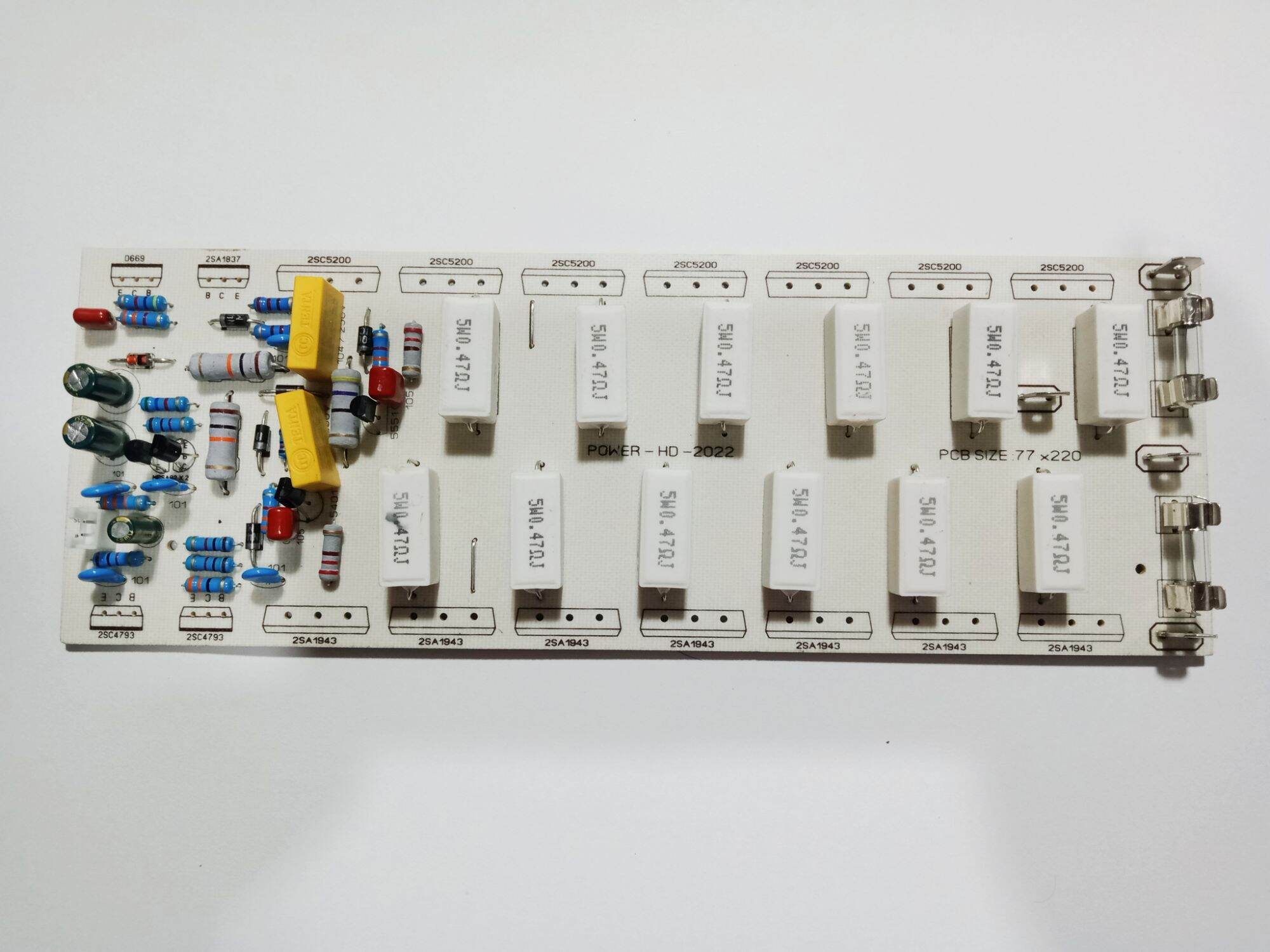 mạch công suất 12 sò 1 kênh