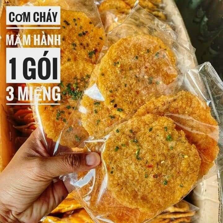 Cơm cháy mắm hành 3mieng