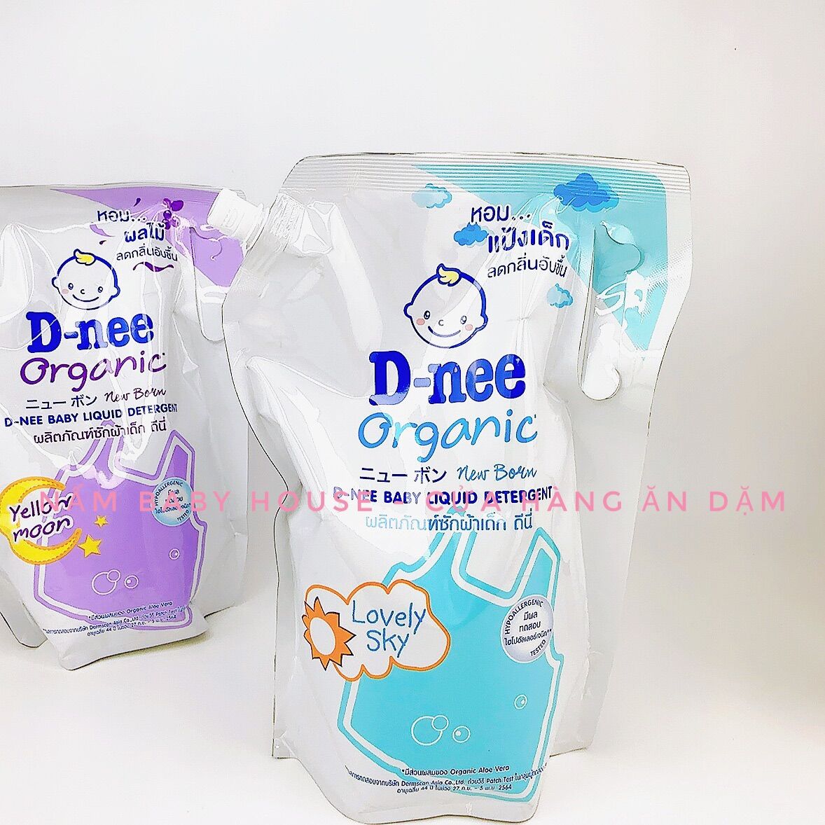 Date 2027 Nước giặt Dnee Organic Thái Lan cho bé chính hãng - 1400ml