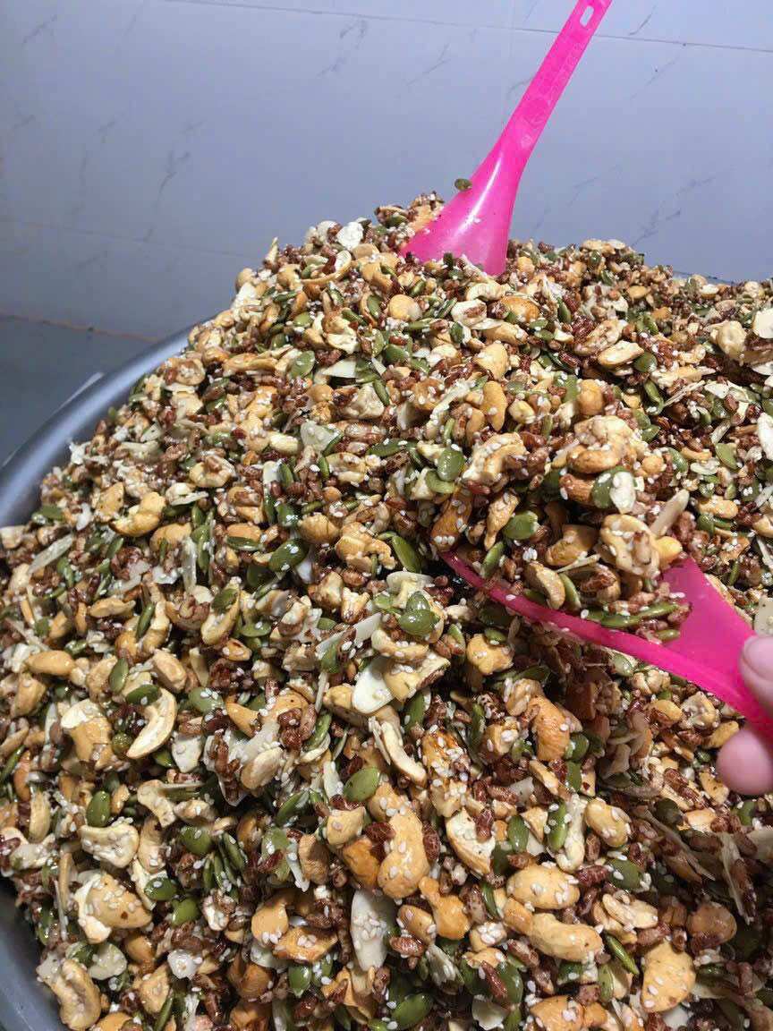 250Gr Freeship SNACK RONG BIỂN KẸP HẠT TÚI 250gr