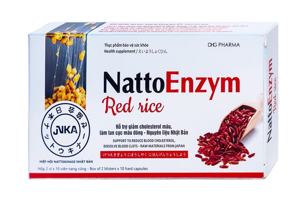 Natto enzym red rice