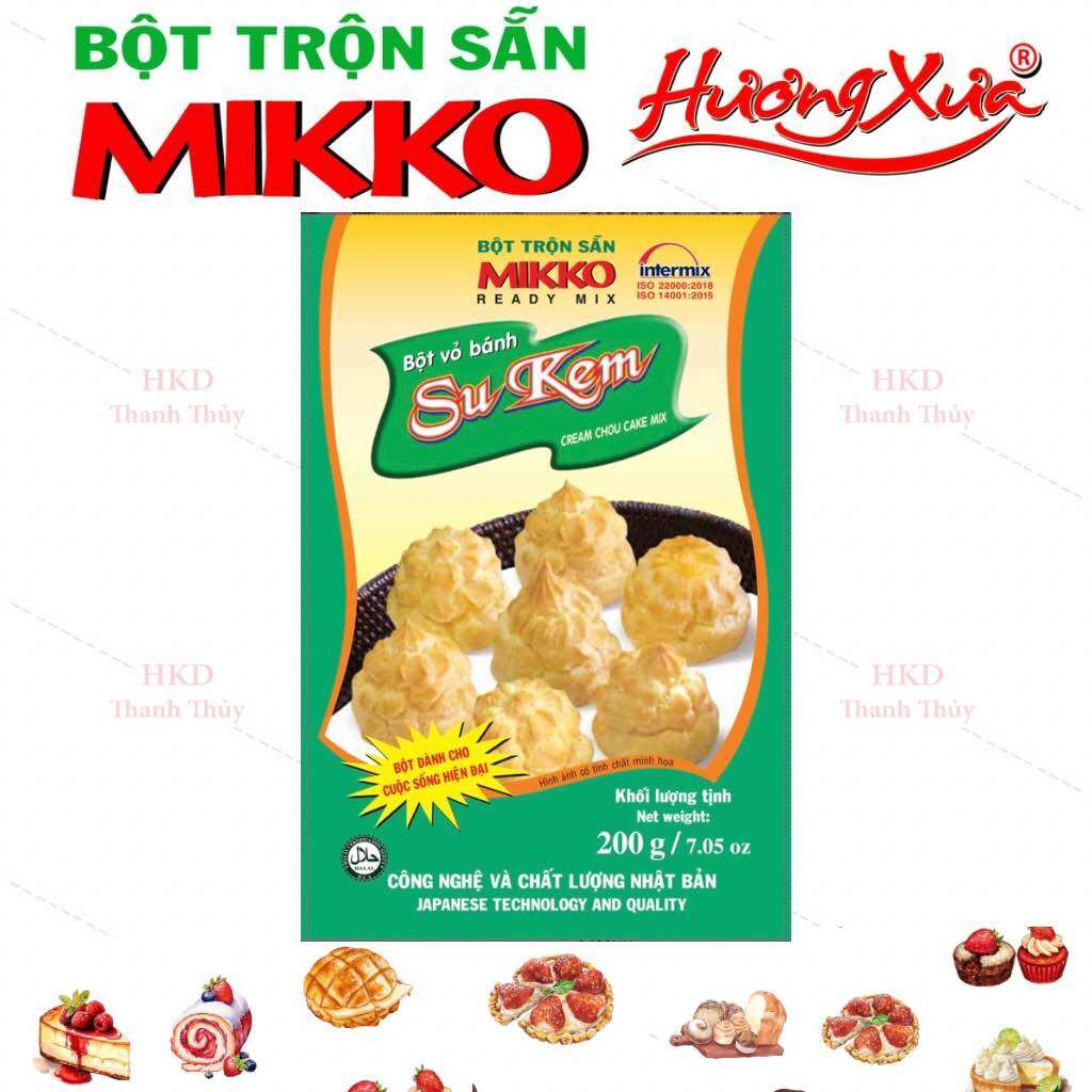 Mikko – bột vỏ bánh su kem 200gr