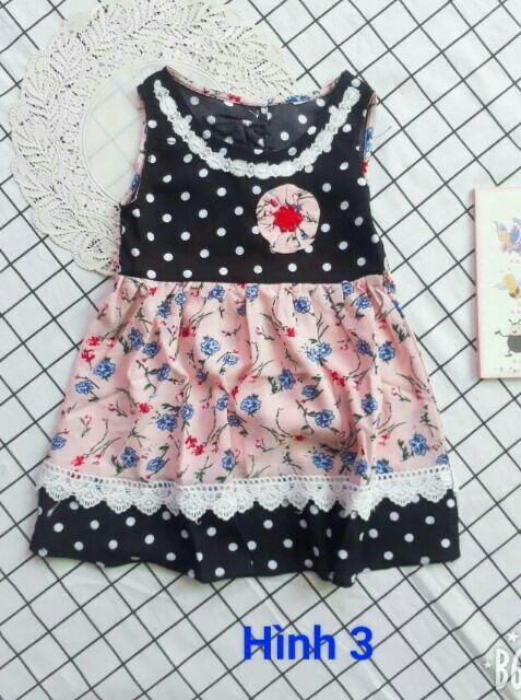 Đầm lụa bé gái 7-22kg