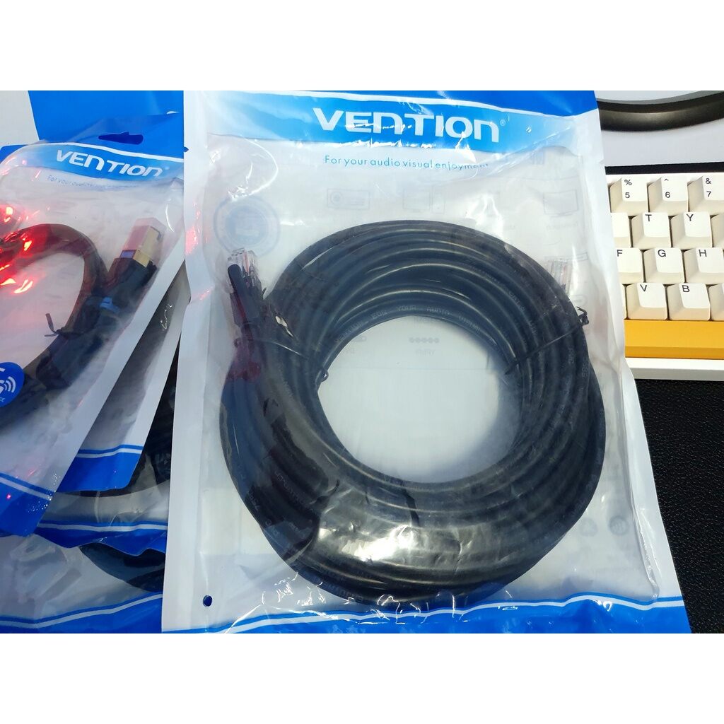 Cáp mạng Vention CAT8 SFTP 40Gbps 20000Mhz (mua sỉ thì ib)