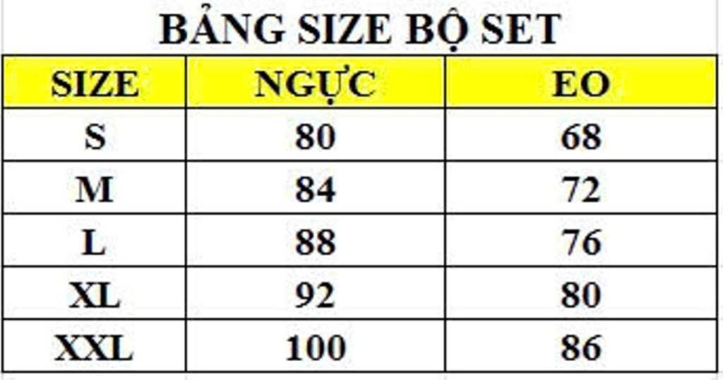 Bộ set công sở đủ size