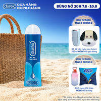 Gel bôi trơn Durex Classic gốc nước - Bao bì mới, cải tiến công thức thêm mượt mà, 50ML/chai