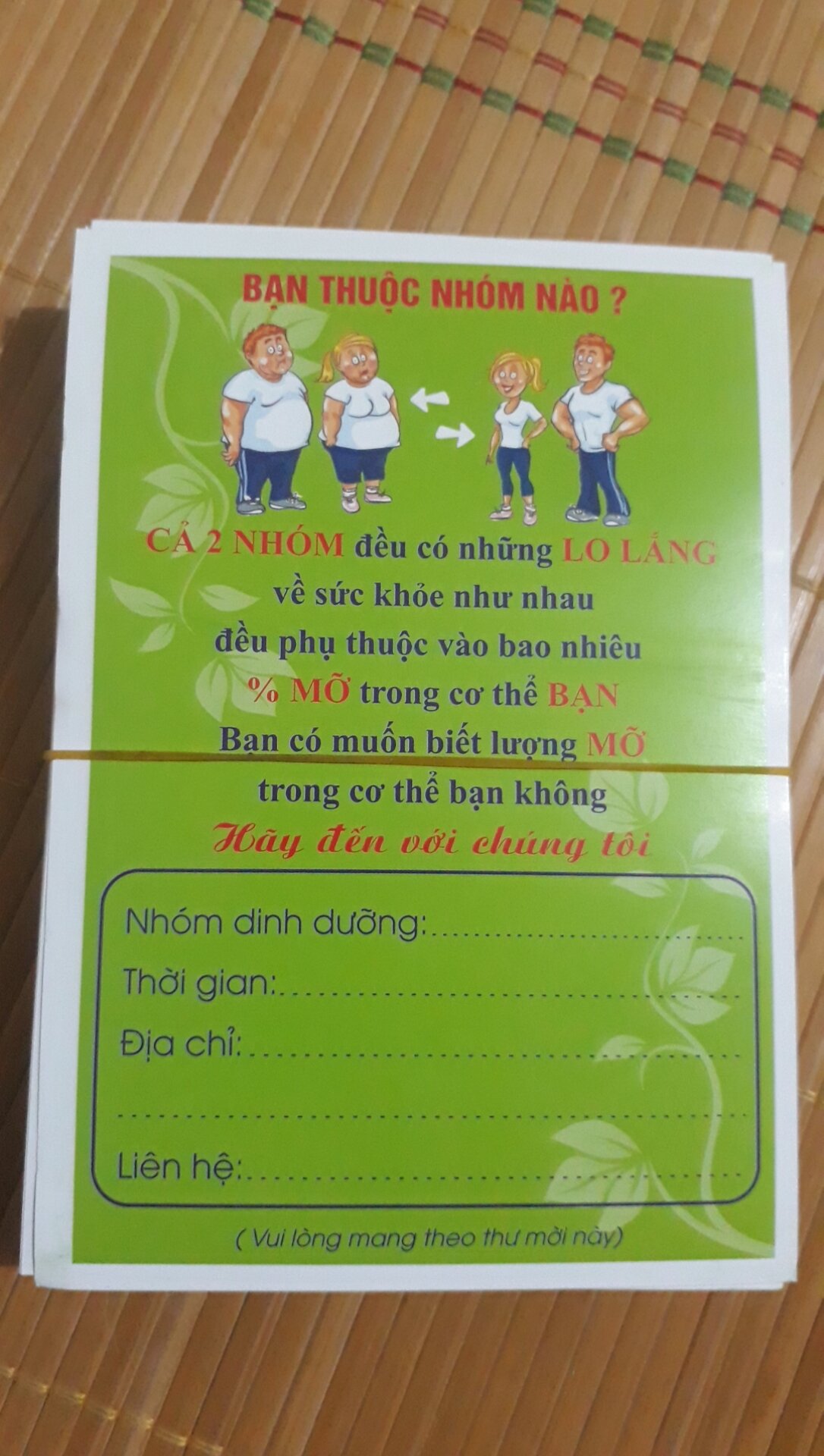 Thư mời (100 tờ)