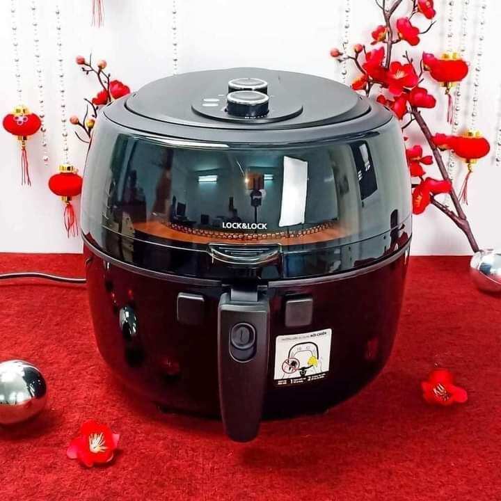 Nồi chiên không dầu lock&lock 6,5l ejf586