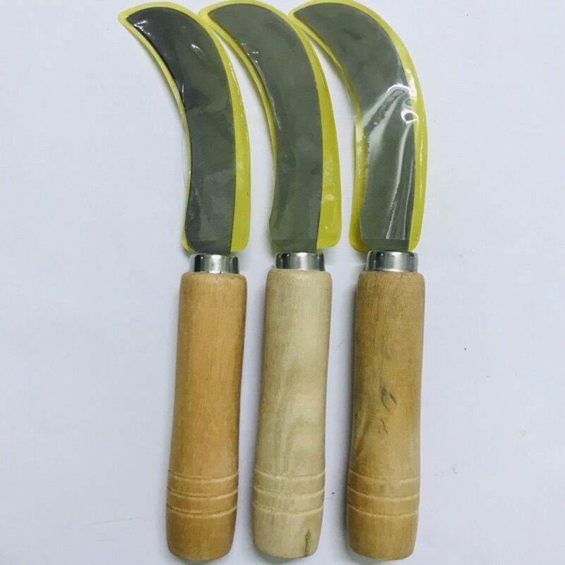 Dao cắt chuối cán gỗ