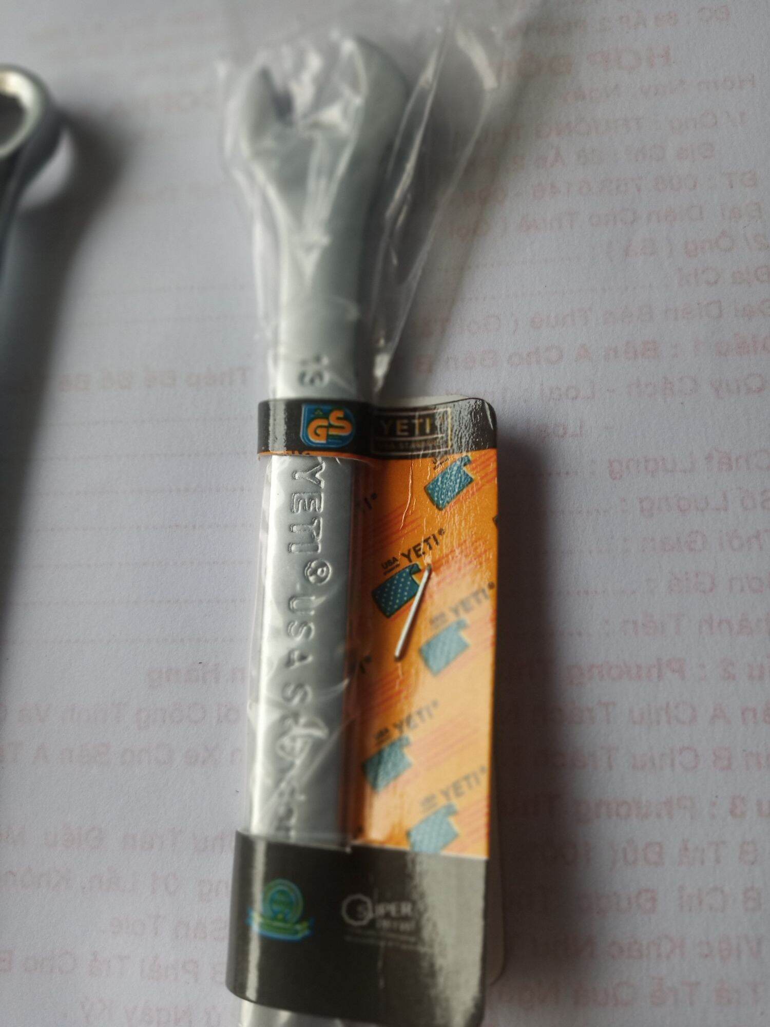 CỜ LÊ YETI SỐ 13 ĐỂ SIẾT ỐC KỆ V LỖ