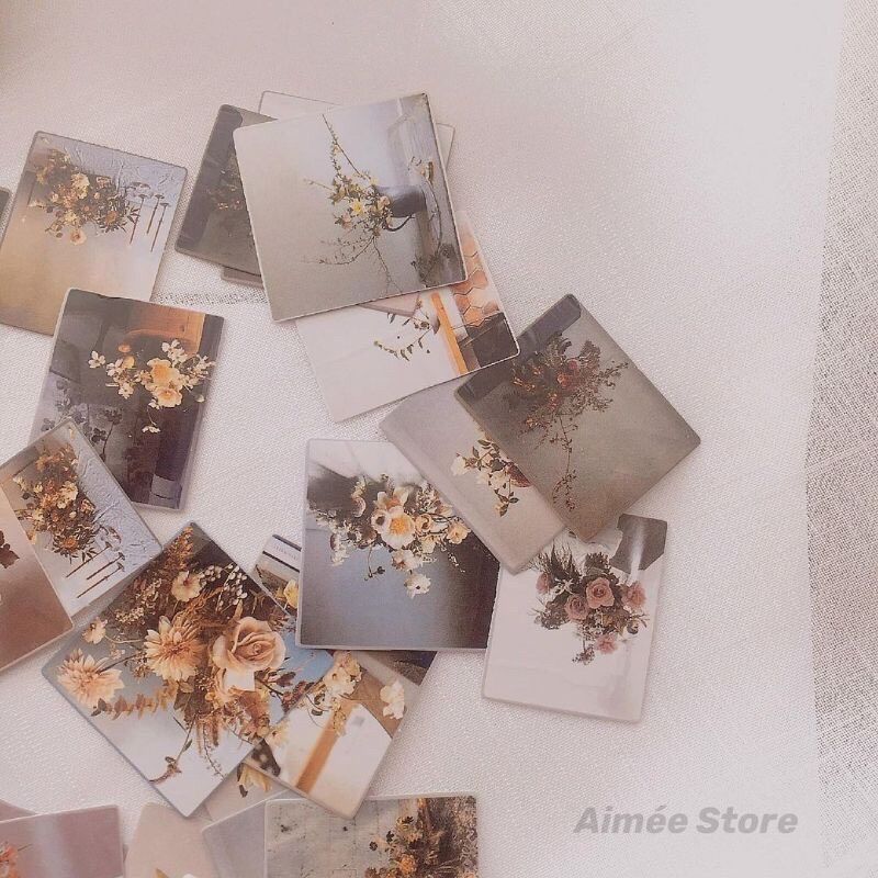 Hộp 46 sticker flowers - Aimée Store