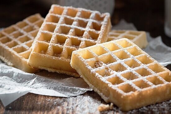 Bột Trộn Sẵn Bánh Waffle Brussel (1Kg)