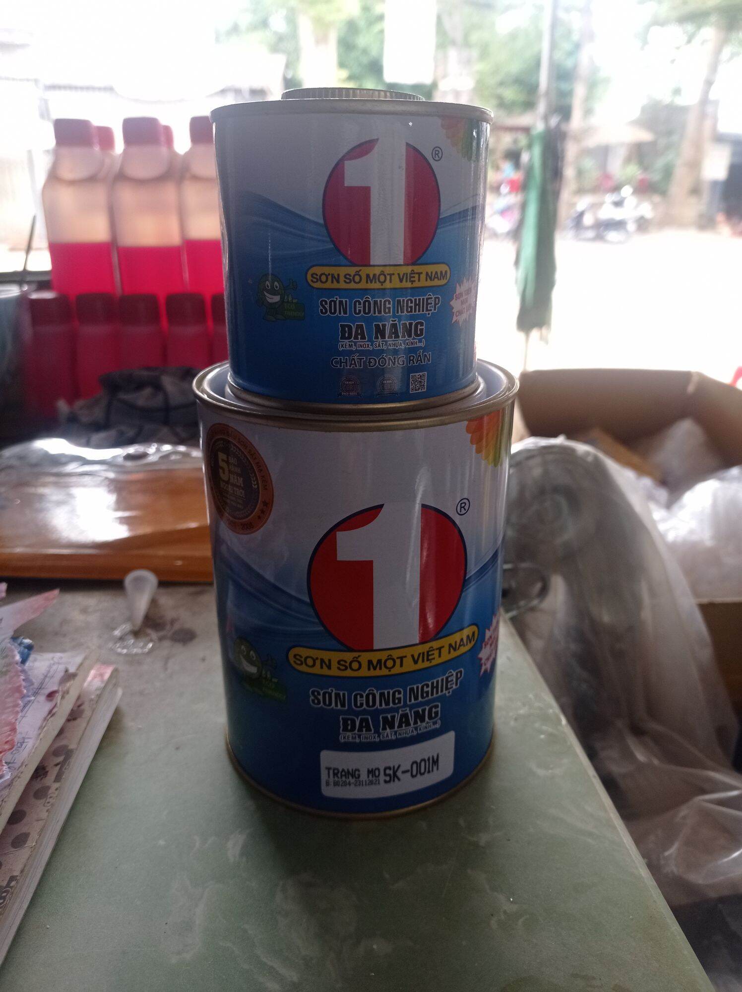 Sơn sắt mạ kẽm 2 thành phần - Sơn số 1 Việt Nam