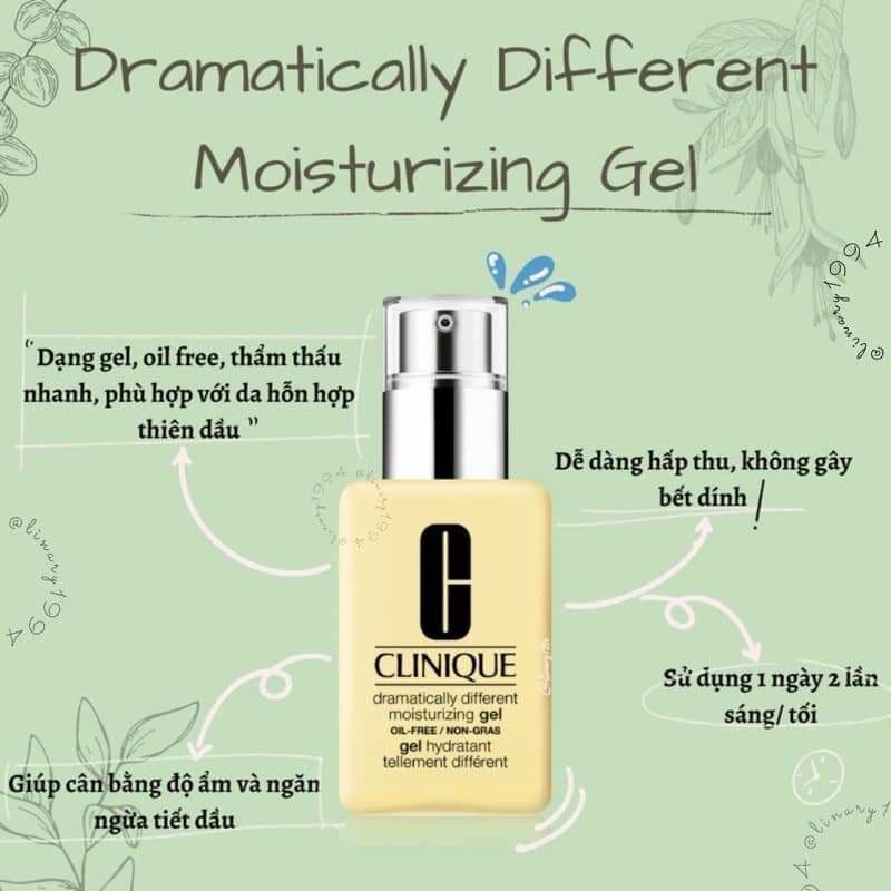 Gel vàng dưỡng ẩm clinique 125ml