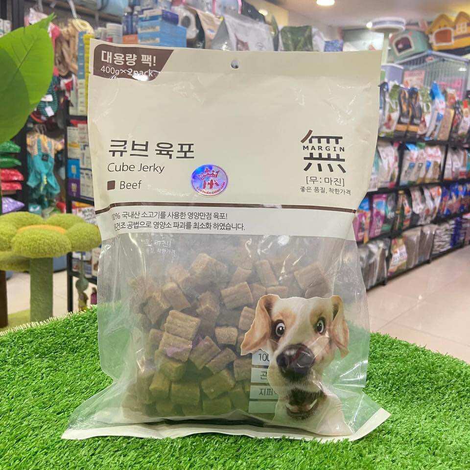 Viên Thịt Bò, Gà & Cá Hồi  Snack Cho Chó